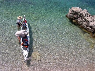 Kayak Croatie île de Cres