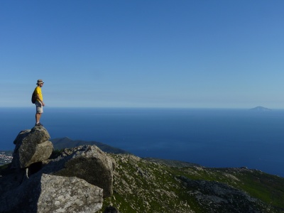 Le Monte Capanne offre un joli point de vue sur l'archipel Toscan