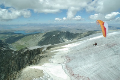 Tesi Naïramdal, vol bivouac dans l'Altaï russe et mongol, été 2010
