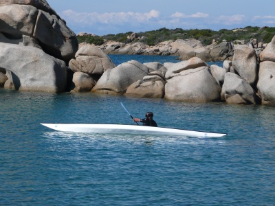 Kayak de mer Petrel Tempest de JfKayak : esquimautage