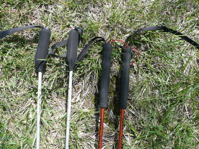 Batons ultralégers pliables Camp Xenon et Raidlight Trail Pole