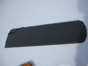 Matelas de sol Mammut, face de dessous