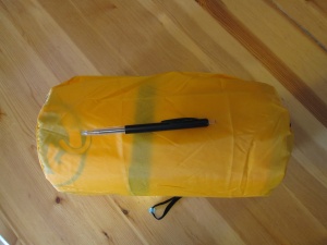 Matelas de sol Mammut slide stop mat repli&eacute;