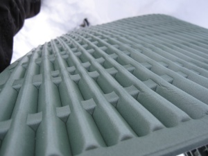 Matelas de sol Thermarest Ridge rest, mousse tridimensionnelle