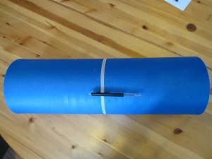 Matelas de sol Vaude mousse roul&eacute;