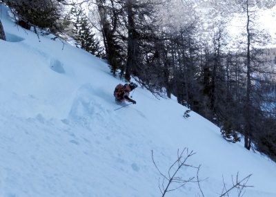 Black Diamond Drift, un tapis volant dans la poudreuse profonde
