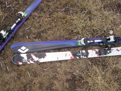 Drift (en haut) versus Mantra (en bas)