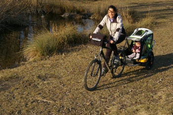 Remorque v&eacute;lo enfant Bellelli Trail Tots