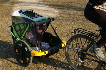 Remorque v&eacute;lo enfant Bellelli Trail Tots