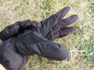 Gants / moufles 3 couches Vaude Argon event 3 in 1 glove : couches interm&eacute;diaires : la moufle-mitaine et le sous-gant
