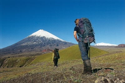 Trek autour des volcans de Kamtchatka