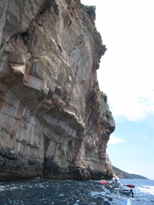Très jolie section très sauvage entre Dubrovnik et le Monténégro