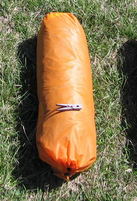 Tente Vaude Hogan Ultralight pliee