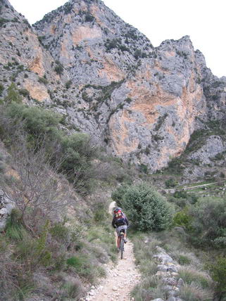 falaises vtt