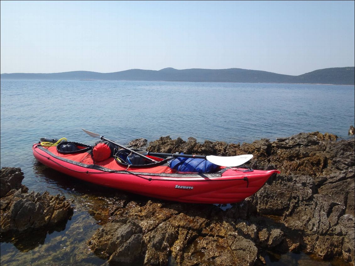 Couverture de Kayak dans les îles nord de la Croatie