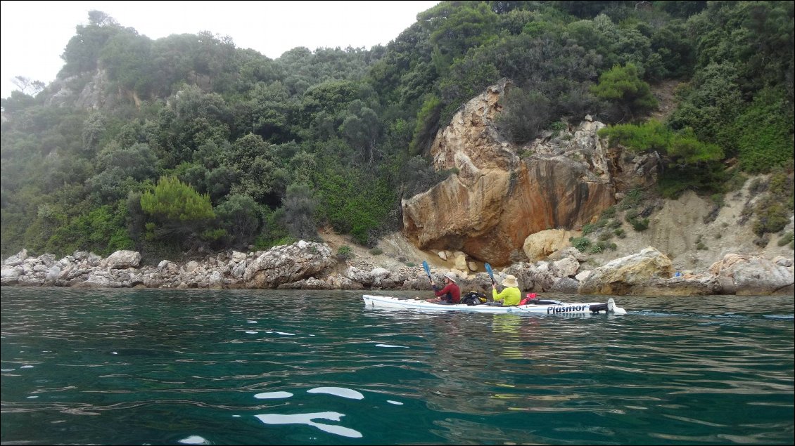 Côte nord de Skiathos