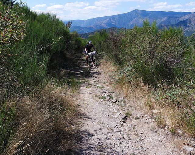 En direction du col de l'homme Mort