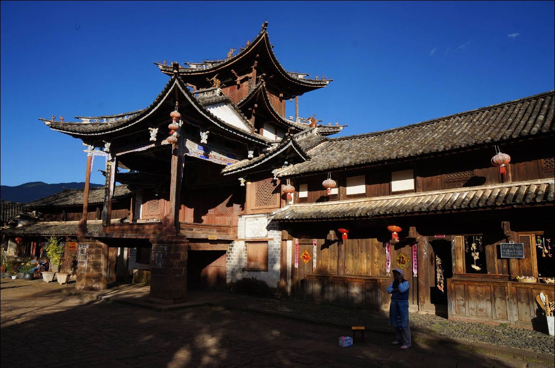 Le vieux village de Shaxi, sur la route du thé et des chevaux - Yunnan