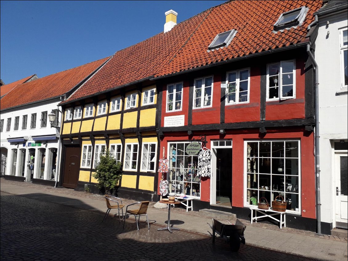 Ribe la plus vieille ville du Danemark