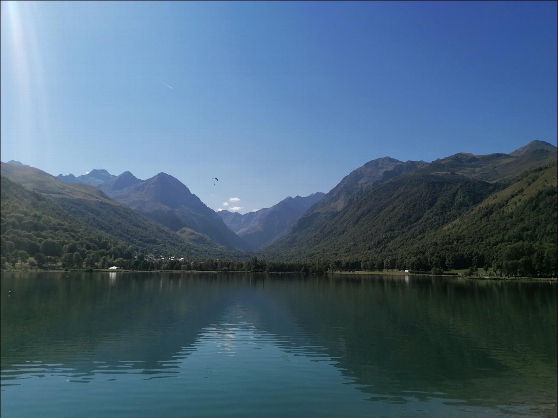 J6 : lac de Génos, entre le col d'Azet et le col de Peyresourdes