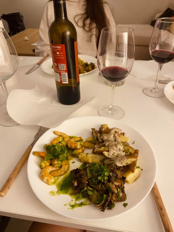 JOUR 12 : Repas du soir chez Julien à Porto