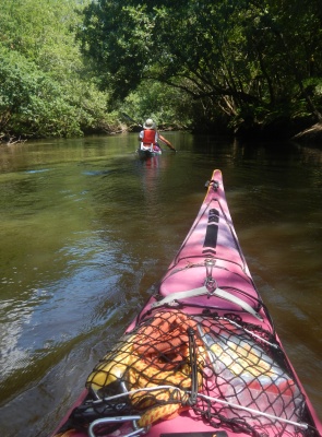 Deuxième partie en kayak