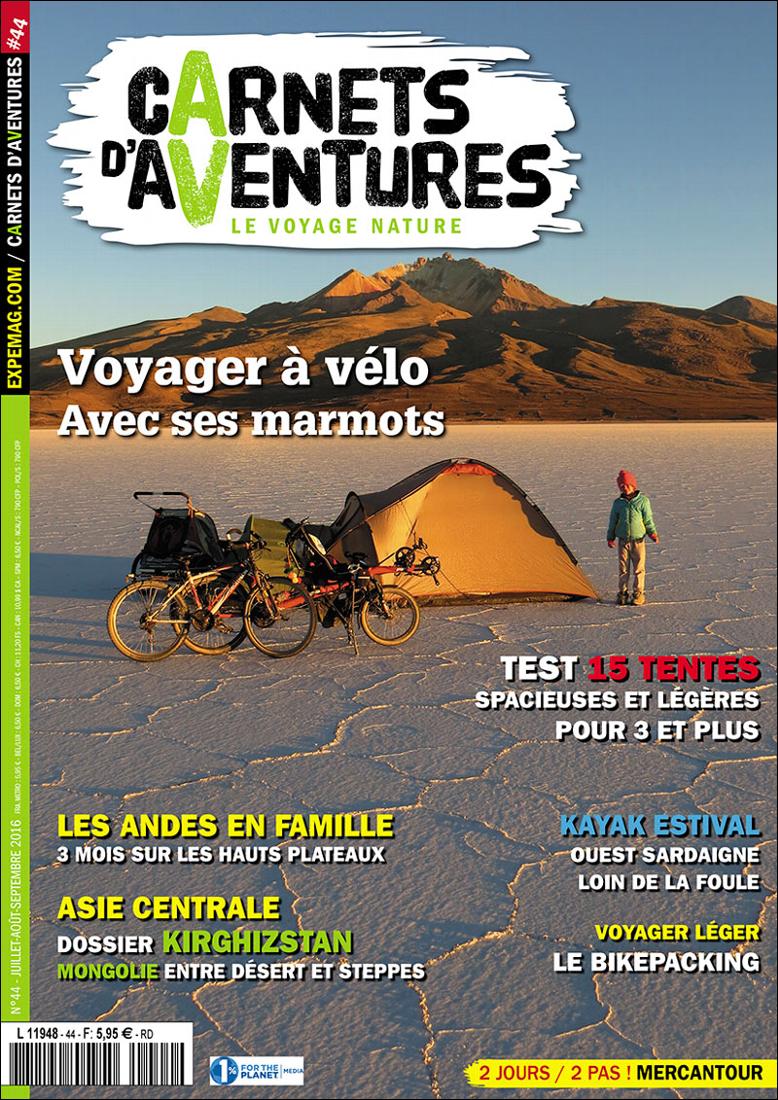 Magazine Carnets d'Aventures #44 couverture