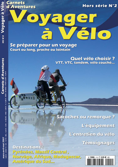 couverture Voyager à vélo 