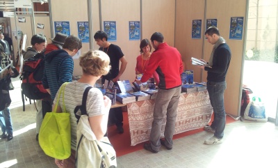 Stand Carnets au salon du randonneur de Lyon