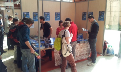 Stand Carnets au salon du randonneur de Lyon