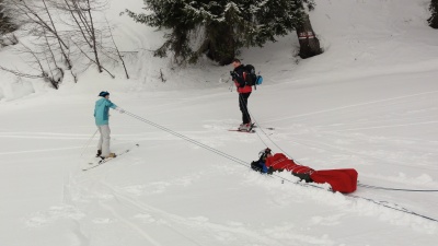 Médecine de montagne Ifremmont, stage pratique hiver janvier 2012
