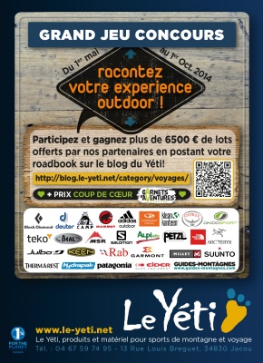 Jeu concours Le Yeti