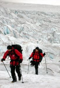 Patagonie Terre de Feu, Marche sur le Marinelli