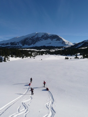 En direction du Grand-Veymont