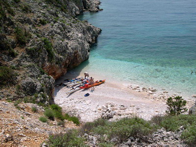 Kayak Croatie île de Cres