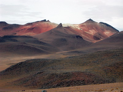 Région du sud Lipez, paysages à la Dali