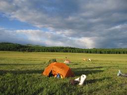 MONGOLIE Bivouac coloré