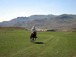 MONGOLIE-chevauchée;