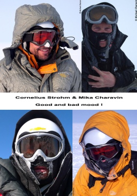 Kite ski Islande hiver 2010