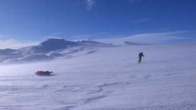 Kite ski Islande hiver 2010