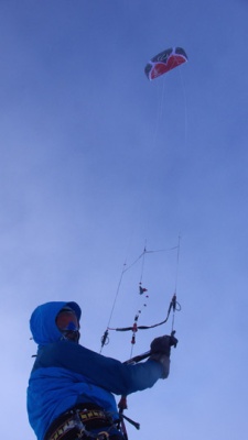 Kite ski Islande hiver 2010