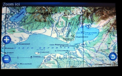 La carte du Kamtchatka sur l'Evadeo...