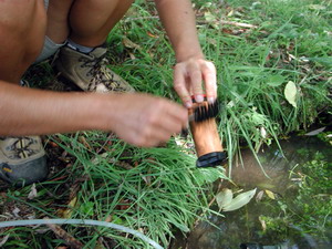 Eau potable filtrer l'eau, element céramique du filtre 