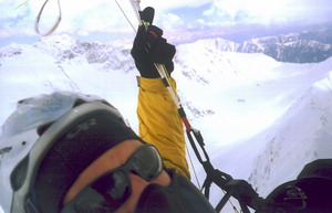 vol bivouac parapente himalaya