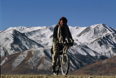 A vélo au Tibet, bassin de Tsaidam