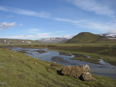 De Landmannahellir à Landmannalaugar : paysage typique