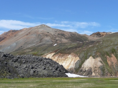 Le Landmannalaugar tout en couleur