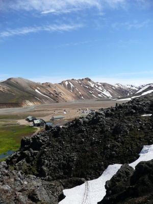 Landmannalaugar : camp de base