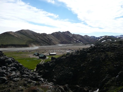 Landmannalaugar : le camp de base