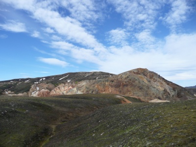 Etape 1 du trek du Laugavegur